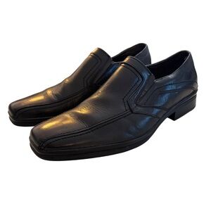 Florsheim Men’s Comfortech Leather Slip-On Loafers Black Wedding Business 11